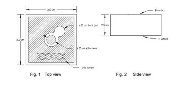 AOP800A chip outline